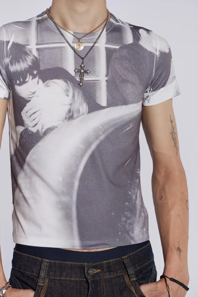 Jaded London Sleazenation Kissing Tee Men TShirts and Vests