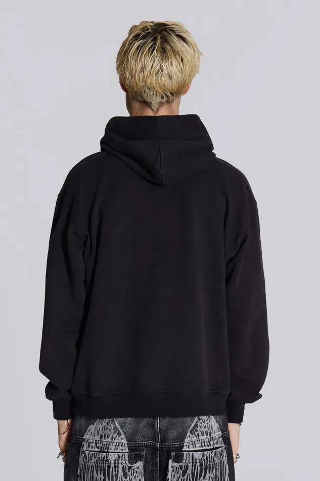 Jaded London Sleazenation Limited Hoodie Men Hoodies and Sweatshirts