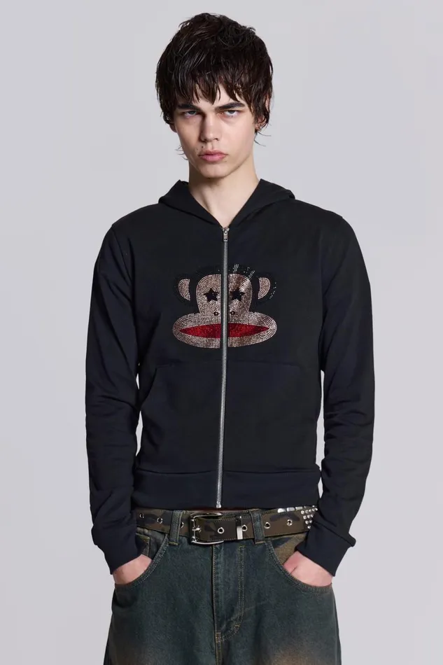 Jaded London Starry Eyed Julius Hoodie Men Hoodies and Sweatshirts