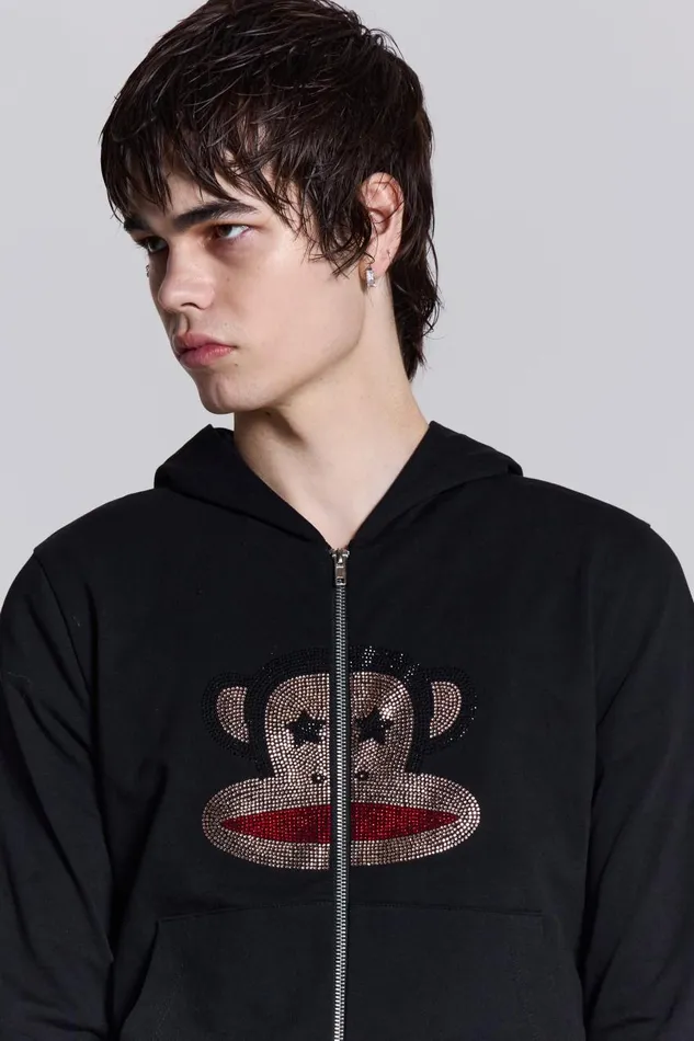 Jaded London Starry Eyed Julius Hoodie Men Hoodies and Sweatshirts