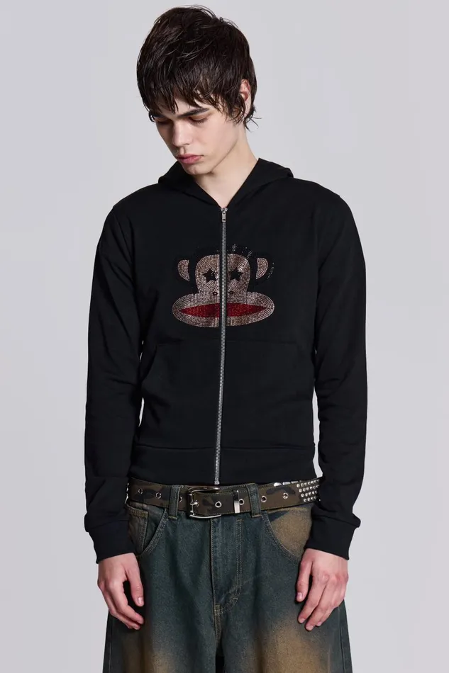 Jaded London Starry Eyed Julius Hoodie Men Hoodies and Sweatshirts