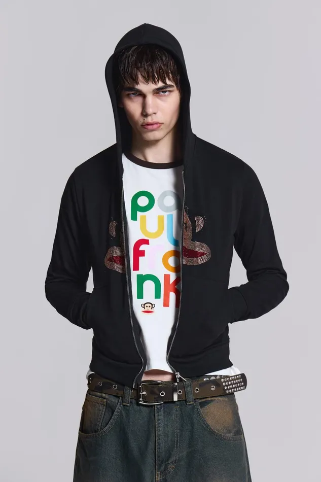 Jaded London Starry Eyed Julius Hoodie Men Hoodies and Sweatshirts