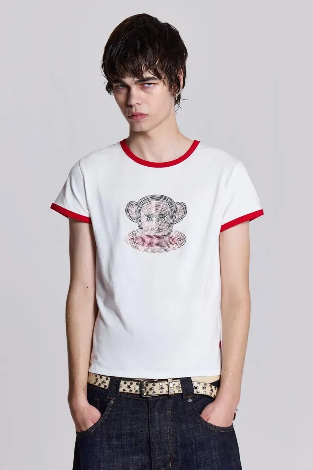 Jaded London Starry Eyed Julius Ringer Men TShirts and Vests
