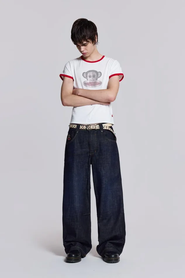 Jaded London Starry Eyed Julius Ringer Men TShirts and Vests