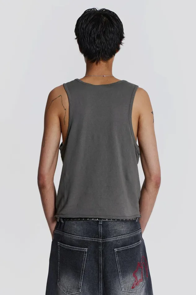 Jaded London Subtract Vest Men TShirts and Vests