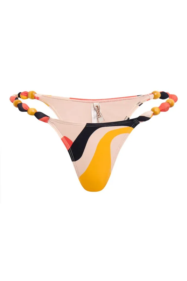 Jaded London Swirl Art Print Bikini Bottoms Women Bikini Bottoms