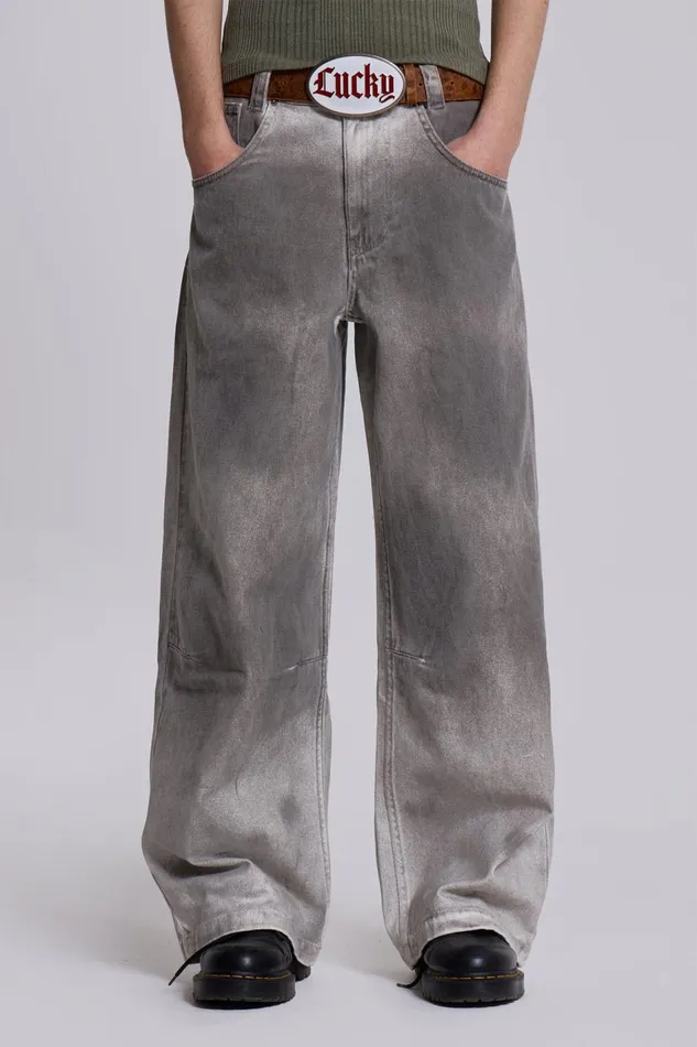 Jaded London Tar Wash Colossus Jeans Men Colossus Jeans