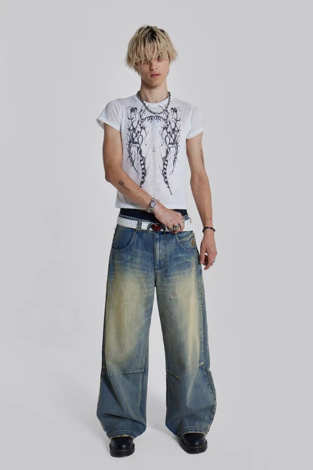 Jaded London Tattoo Baby Tee Men TShirts and Vests