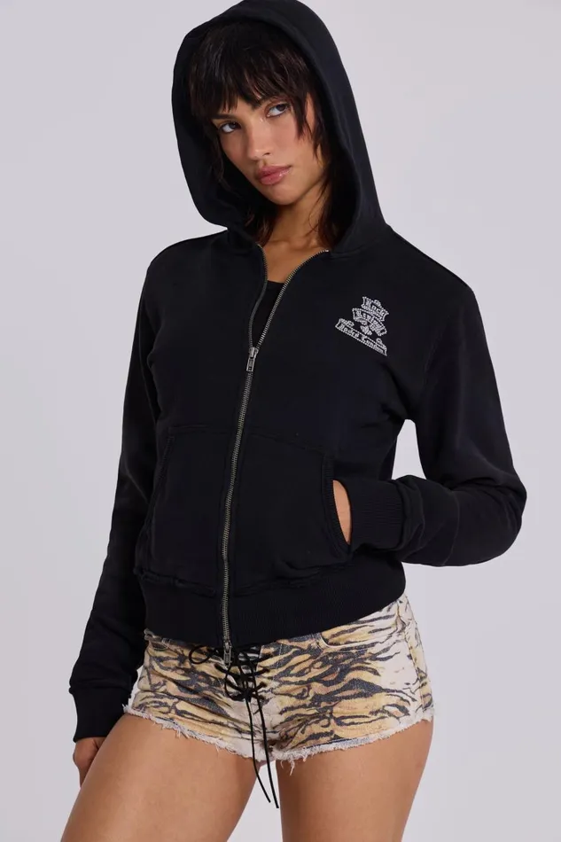 Jaded London Tiger Denim Hot Pants Women Jeans