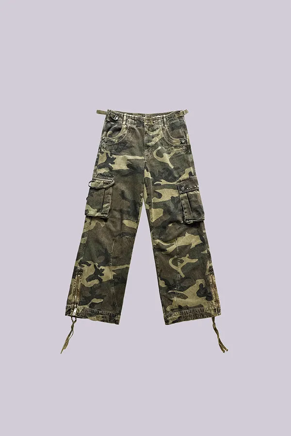 Jaded London Trooper Camo Cargo Pant Women Trousers and Pants