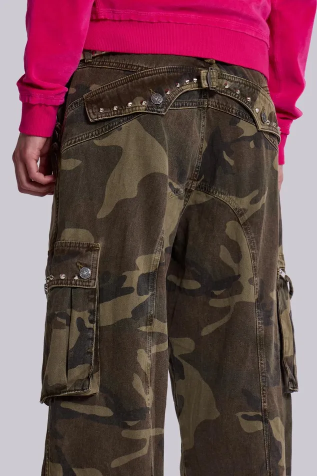 Jaded London Trooper Camo Cargo Pant Women Trousers and Pants