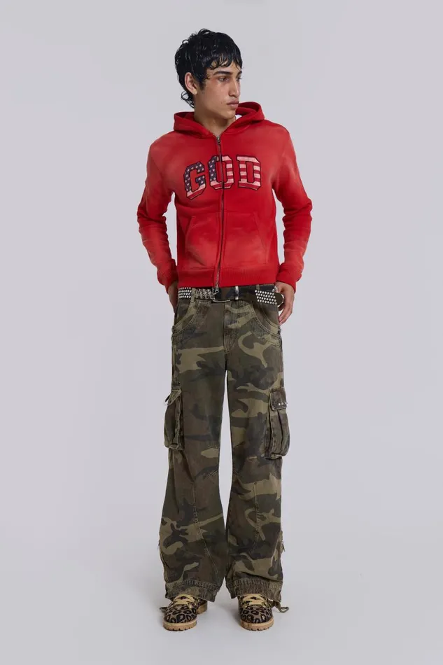 Jaded London Trooper Camo Cargo Pant Women Trousers and Pants
