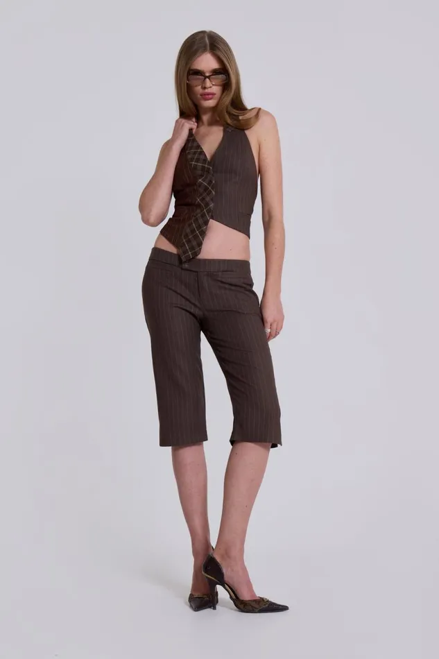 Jaded London Tuesday Tailored Capri Trousers Women CoOrds