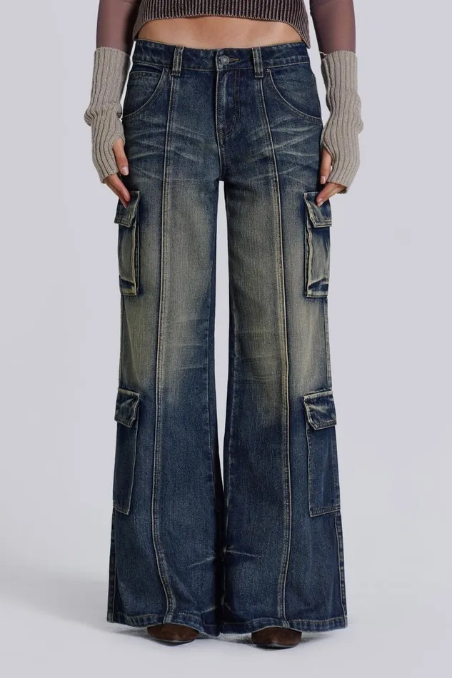 Jaded London Tundra Cargo Jeans Women Jeans