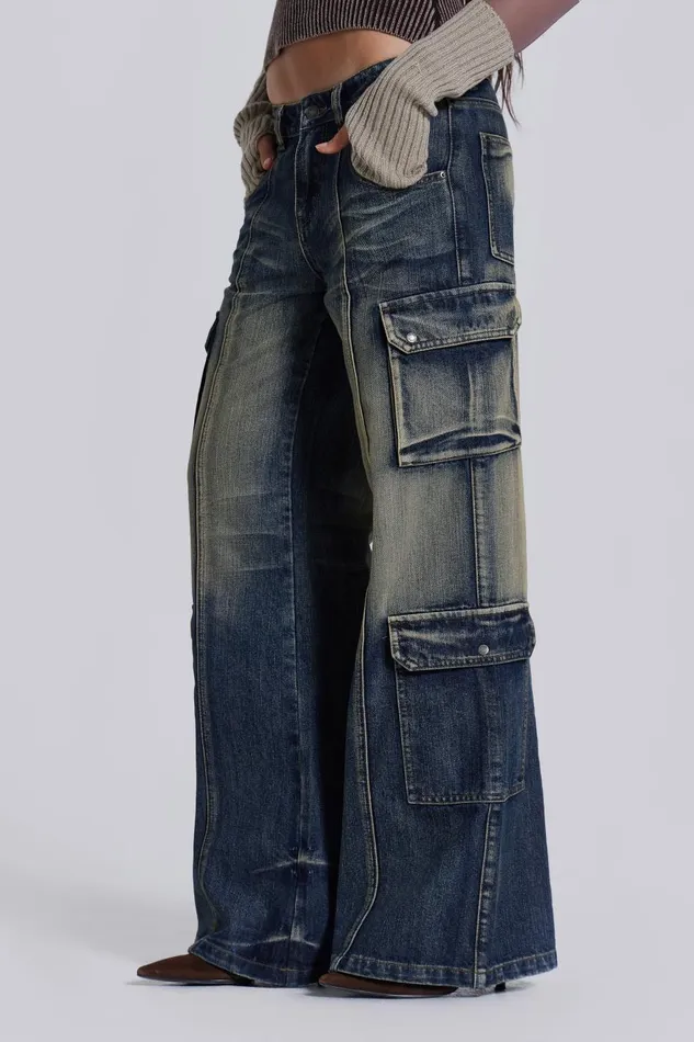 Jaded London Tundra Cargo Jeans Women Jeans