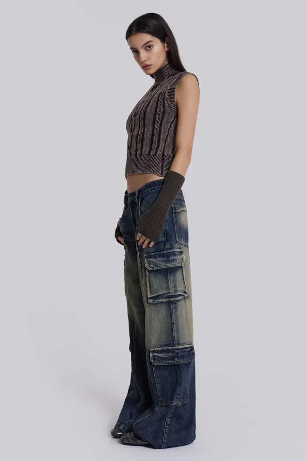 Jaded London Tundra Cargo Jeans Women Jeans