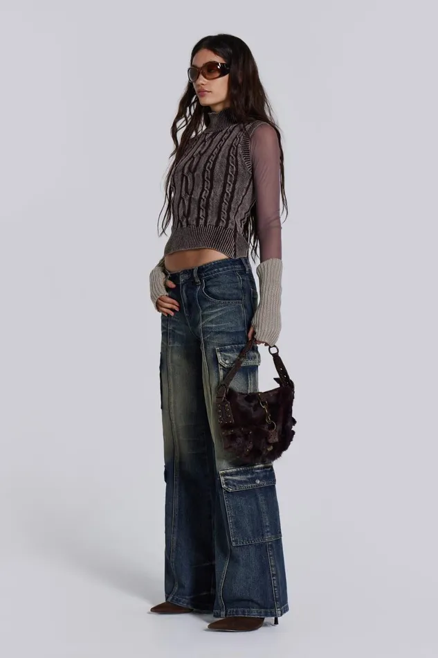 Jaded London Tundra Cargo Jeans Women Jeans