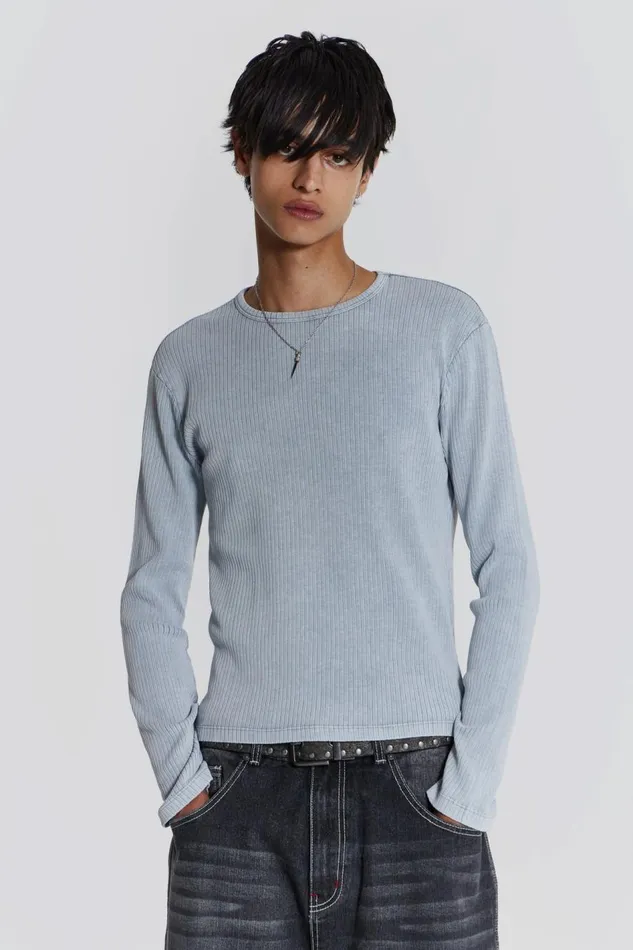 Jaded London Vapor Long Sleeve Men TShirts and Vests