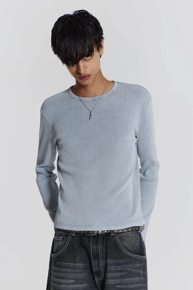 Jaded London Vapor Long Sleeve Men TShirts and Vests