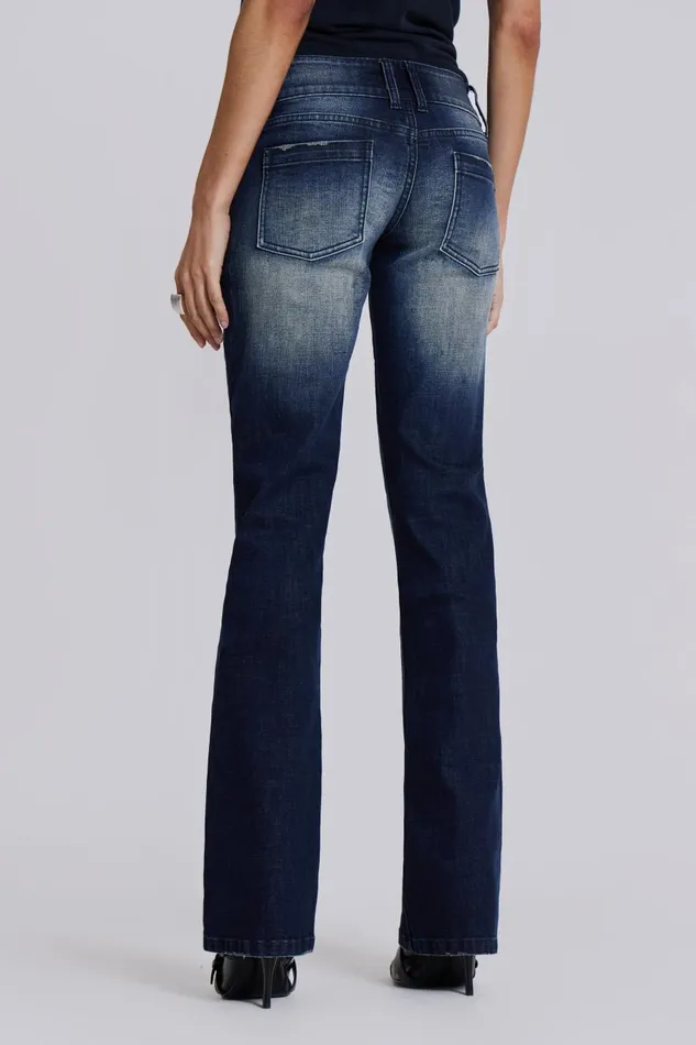 Jaded London Vintage Blue Thirteen Jeans Women Jeans