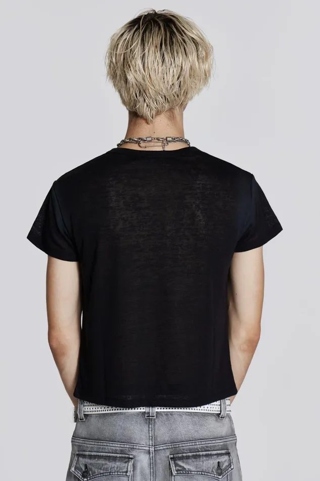 Jaded London Washed Slogan Tshirt Men TShirts and Vests