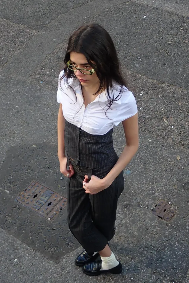 Jaded London Wednesday Corset Shirt Women CoOrds