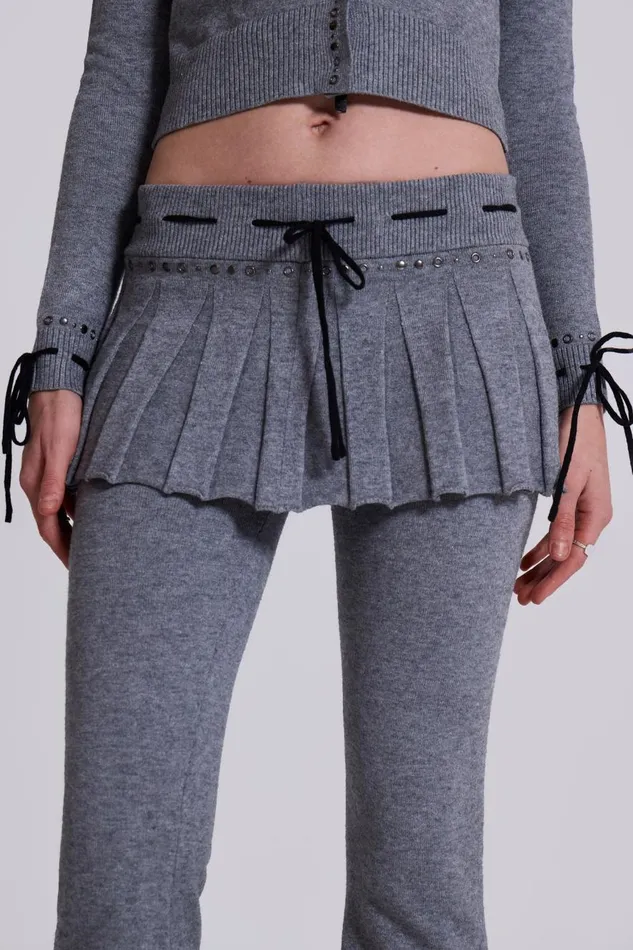 Jaded London WFH Studded Skirt Trousers Women CoOrds