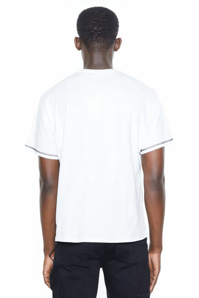 Jaded London White Tainted Youth Tshirt Men TShirts and Vests