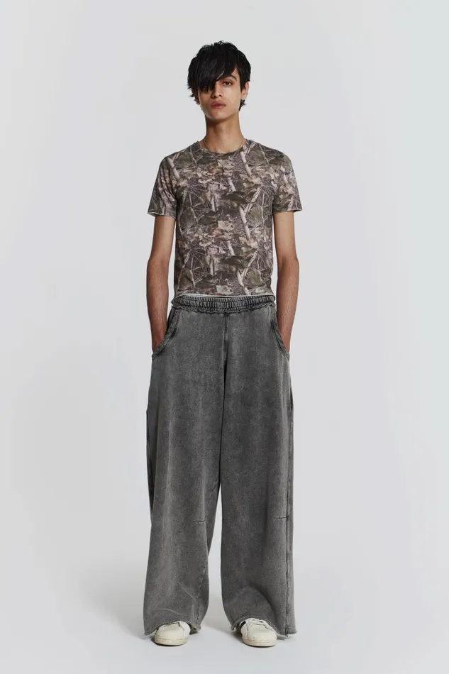 Jaded London Woodland Shrunken Tee Men TShirts and Vests