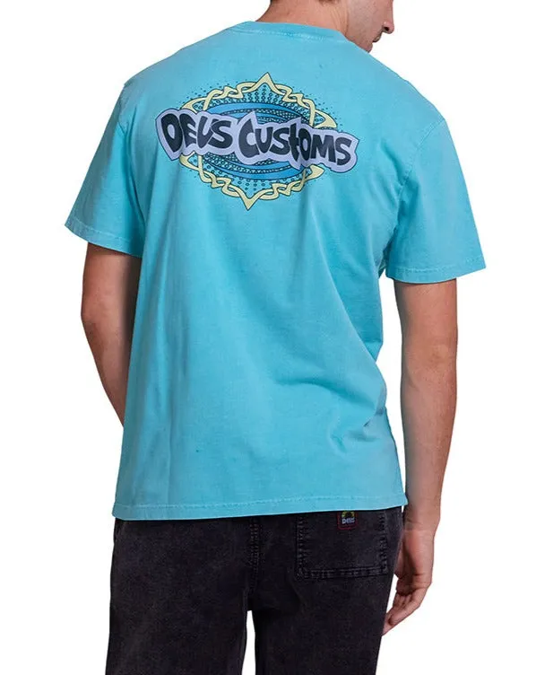 Jam Tee 8211 Blue Turquoise Men Deus Ex Machina Tees Jam Tee 8211 Blue Turquoise Men Deus Ex Machina Tees