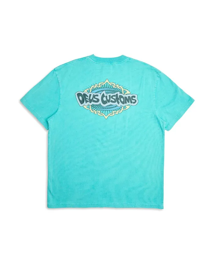 Jam Tee 8211 Blue Turquoise Men Deus Ex Machina Tees Jam Tee 8211 Blue Turquoise Men Deus Ex Machina Tees