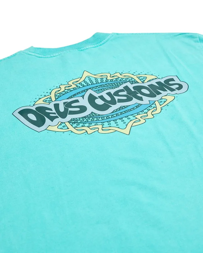 Jam Tee 8211 Blue Turquoise Men Deus Ex Machina Tees Jam Tee 8211 Blue Turquoise Men Deus Ex Machina Tees