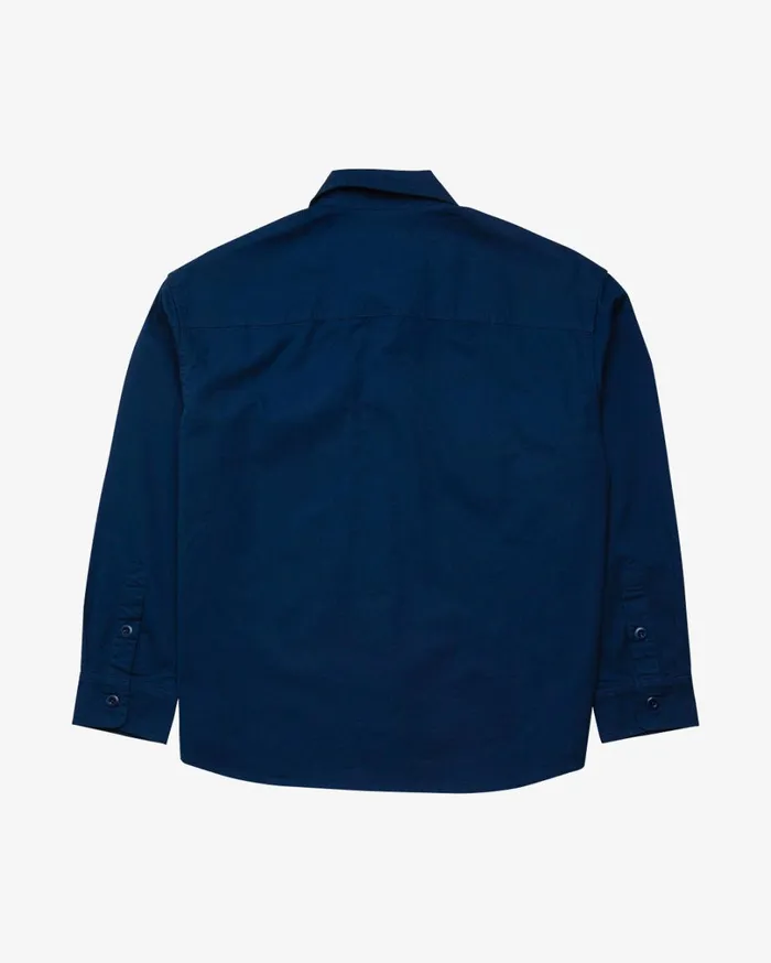 Jeanie Shirt Oversized Fit 8211 Twilight Blue Women Deus Ex Machina Shirts Jeanie Shirt Oversized Fit 8211 Twilight Blue Women Deus Ex Machina Shirts
