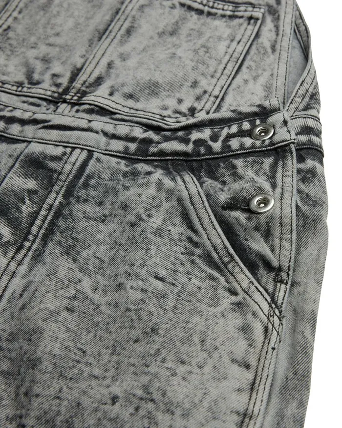 Jewlie Coverall 8211 Black Acid Stonewash Women Deus Ex Machina Dresses Jewlie Coverall 8211 Black Acid Stonewash Women Deus Ex Machina Dresses