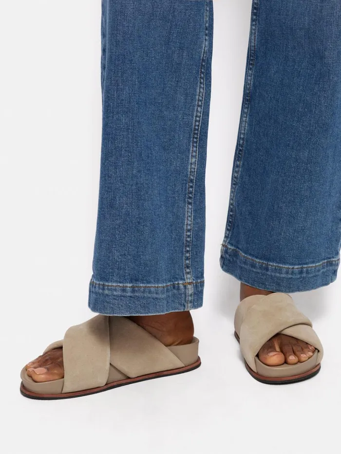 Jigsaw Agnes Slider Tan Women Flats
