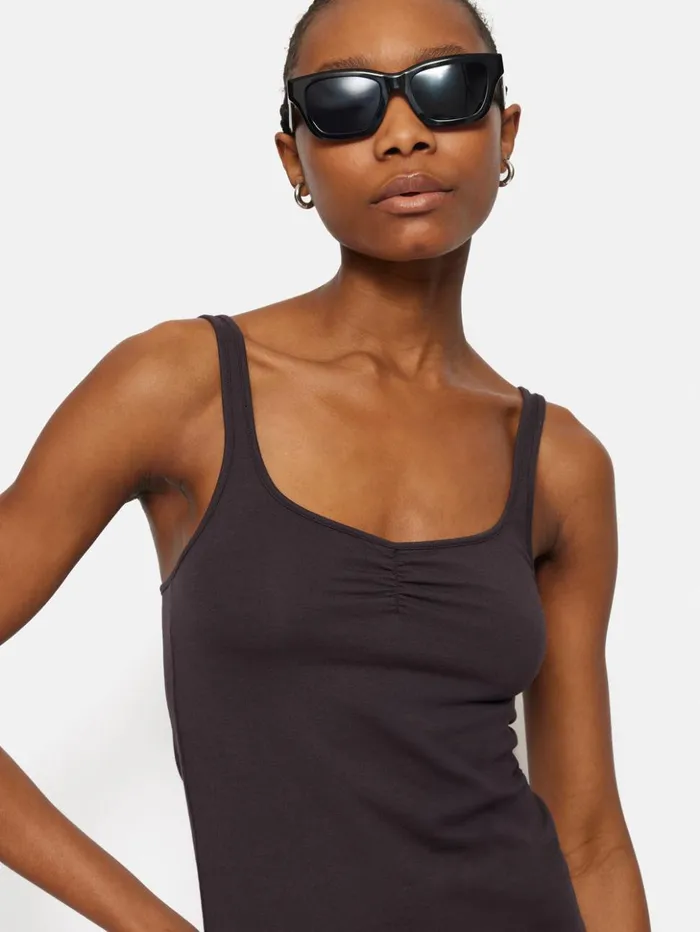 Jigsaw Band Back Vest Raisin Women Shirts and Tops