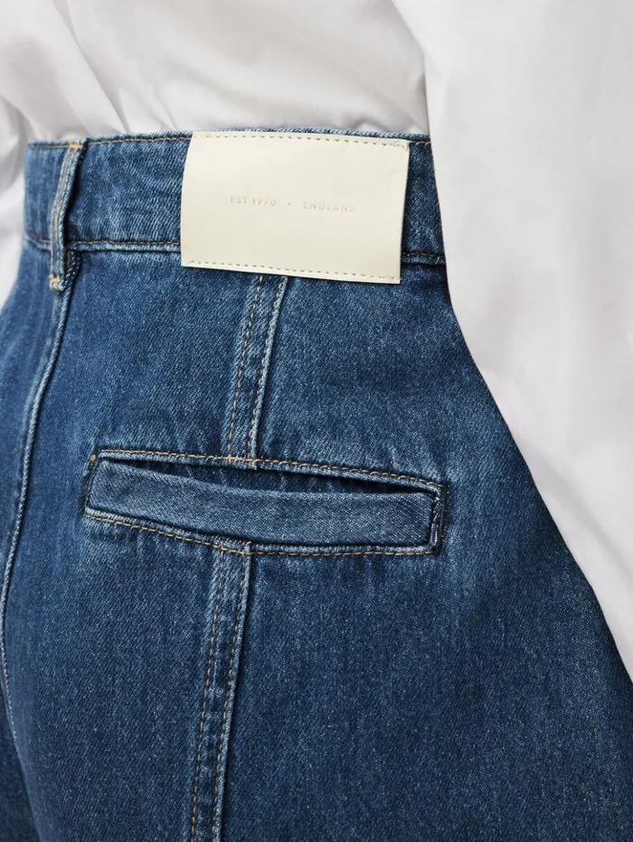 Jigsaw Beck Tailored Jean Vintage Mid Blue Women Denim