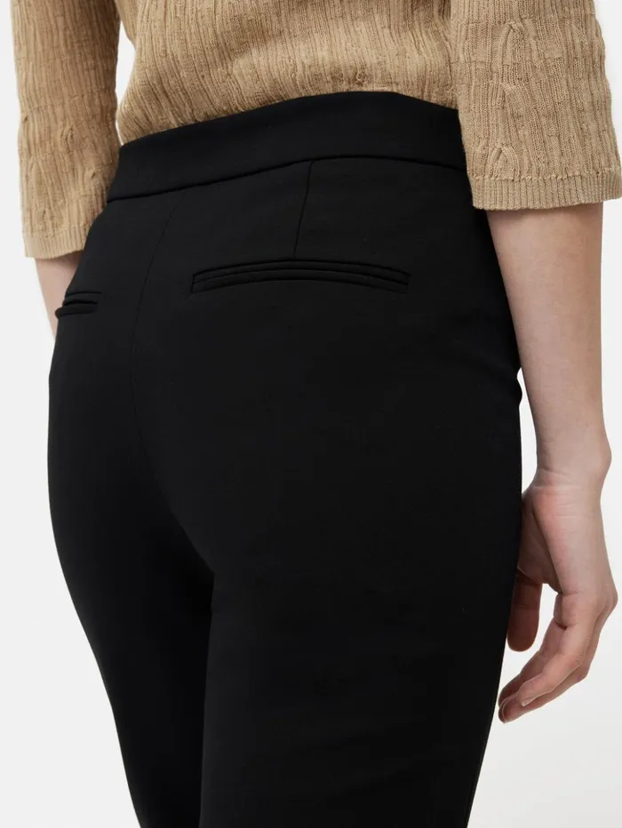 Jigsaw Bi Stretch Cigarette Trouser Black Women Trousers