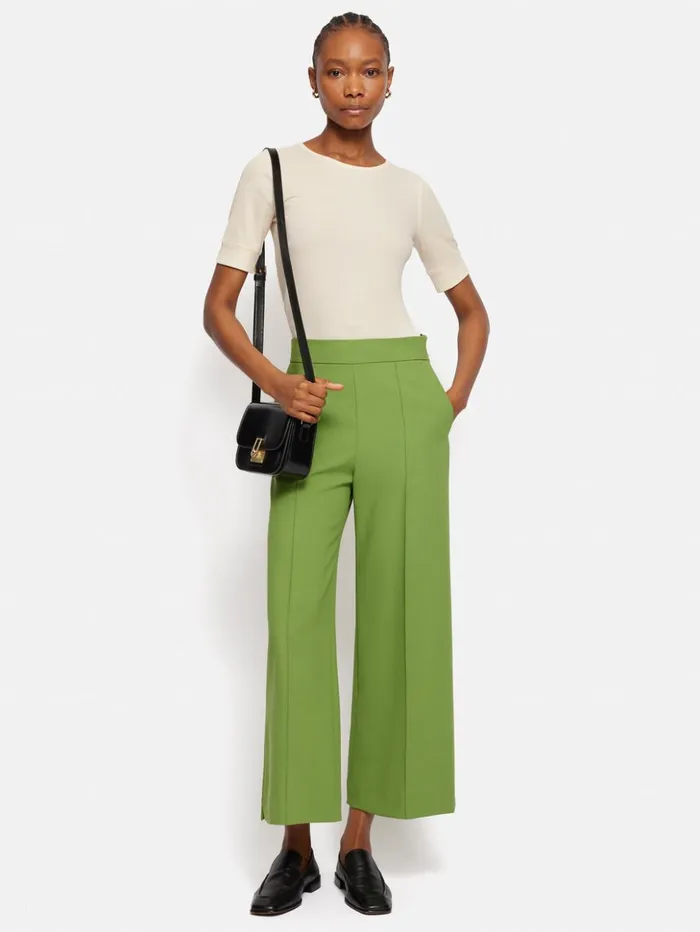 Jigsaw Bovey Crew Neck Tee Cream Women Shirts and Tops
