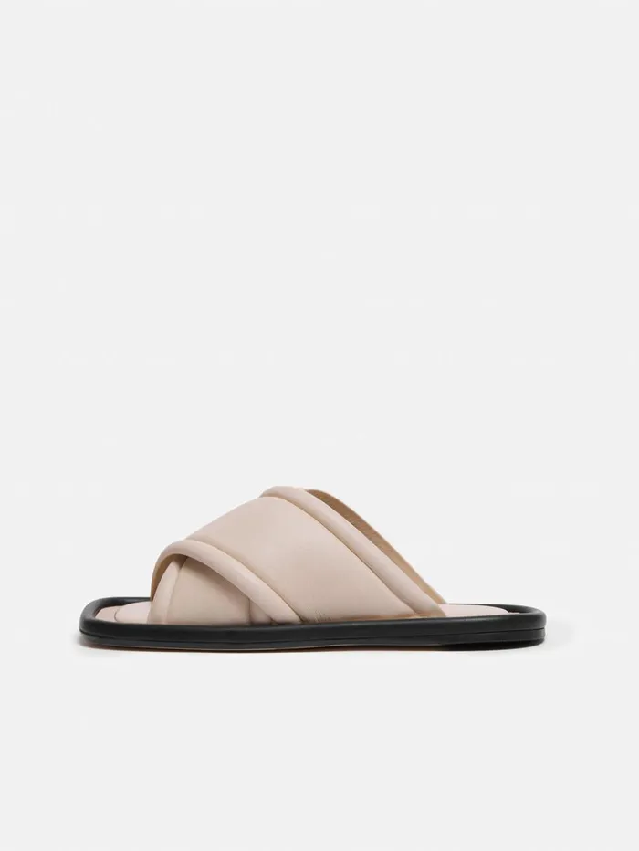 Jigsaw Bridgestone Sandal Cream Women Flats