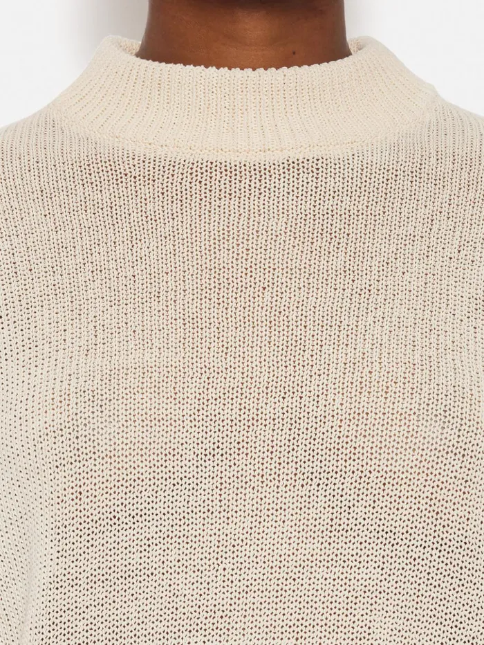 Jigsaw Corded Cotton Blend Jumper Cream Women Shirts and Tops