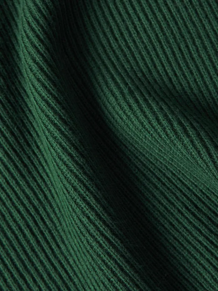 Jigsaw Cotton Blend Crew Tank Forest Green Women Knitwear and Cashmere