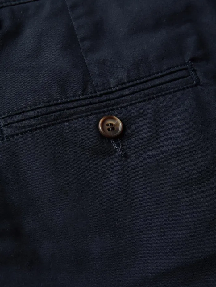Jigsaw Cotton Chino Short Navy Women Shorts