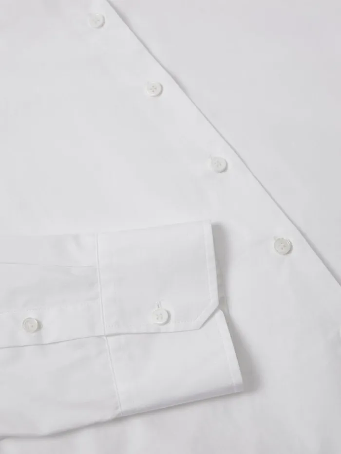 Jigsaw Cotton Poplin Shirt White Women Shirts and Tops