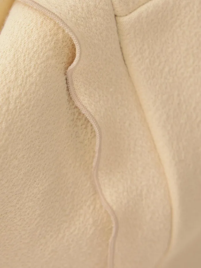 Jigsaw Crepe Ponte Scoop Top Cream Women Shirts and Tops