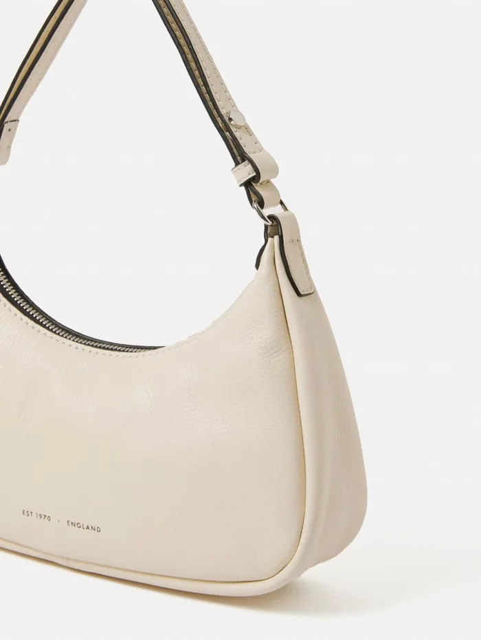 Jigsaw Crescent Bag Small Off White Women Bags
