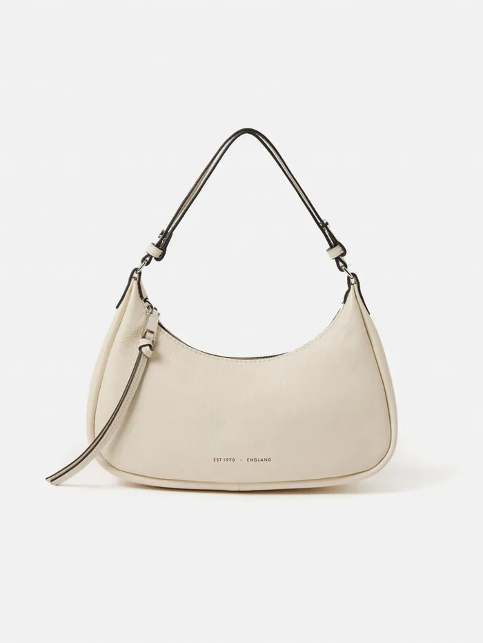 Jigsaw Crescent Bag Small Off White Women Bags