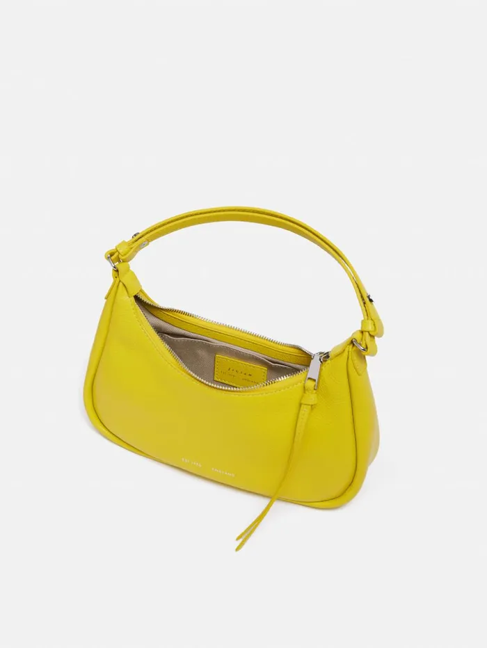 Jigsaw Crescent Bag Small Yellow Women Bags