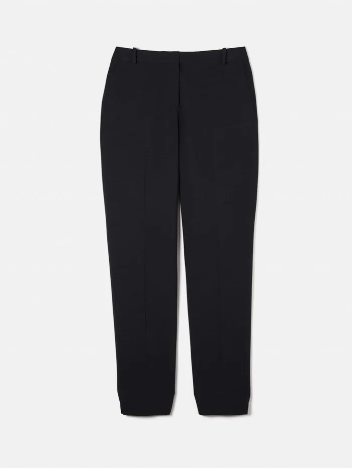Jigsaw Crosshatch Palmer Trouser Navy Women Trousers