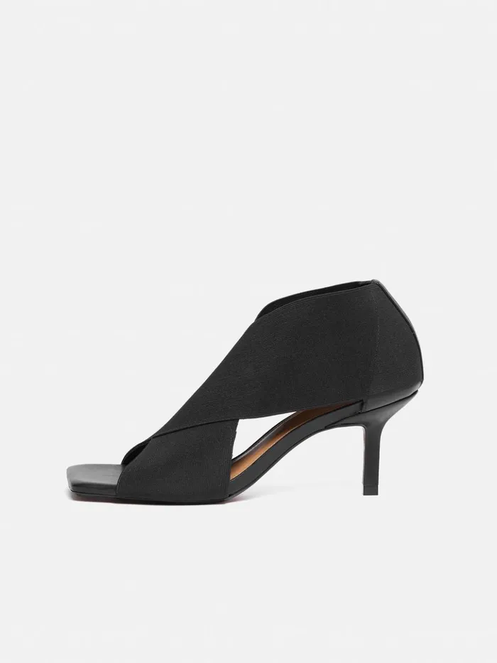 Jigsaw Daisy Heeled Sandal Black Women Heels